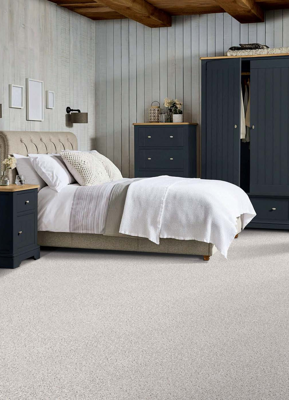 Engineered Floors End of Story premium carpet in bedroom